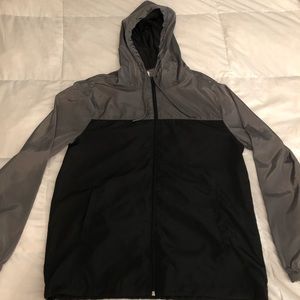 Men’s Forever 21 Zip Hoodie Raincoat Windbreaker